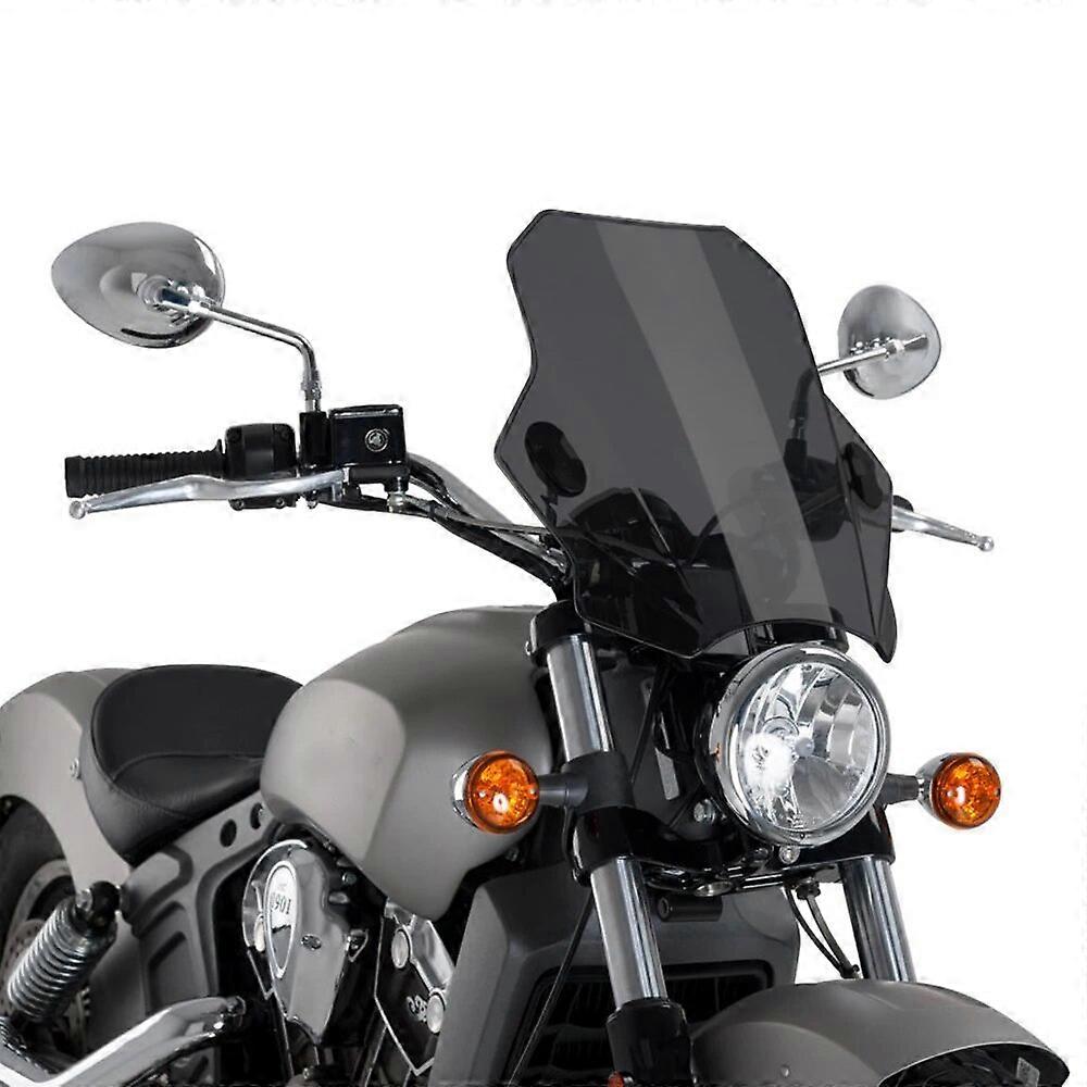 Suitable SCOUT / BOBBER Front Motorcycle Windscreen Windshield Screen Wind Shield Deflector Protector For INDIAN SCOUT SCOUT BOBBER
