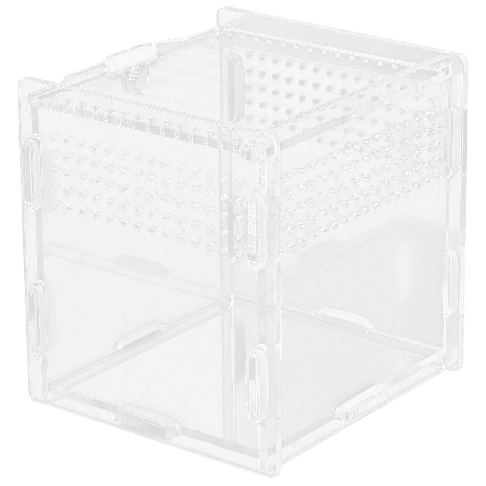 Clear Reptile Storage Holder Reptile Breeders Reptile Case Reptile Feeding Box