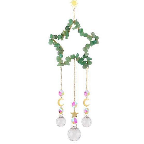 Crystal Wind Chime Pendant Hanging Drop For Garden Wind Chimes