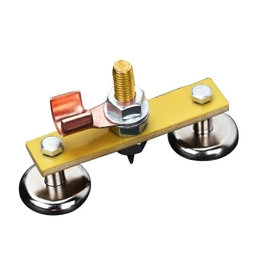 Small Magnet Head Rust-proof Alloy Welding Ground Clamp Adsorption Power Tool