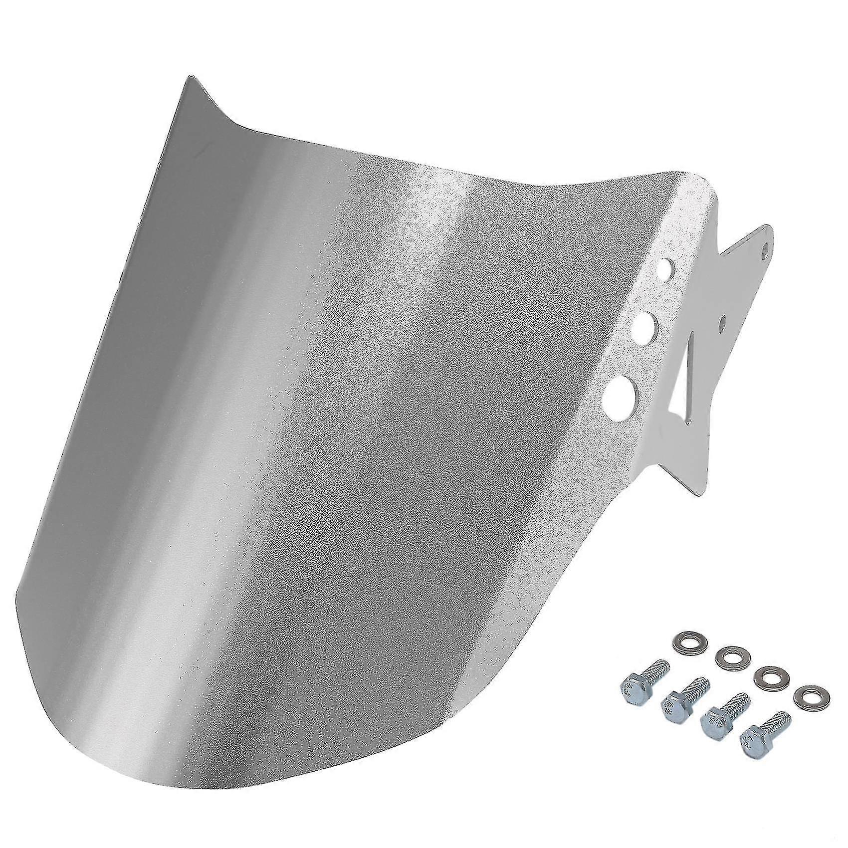 Motorcycle Windshield Windscreen Cover Wind Shield Deflector Silver