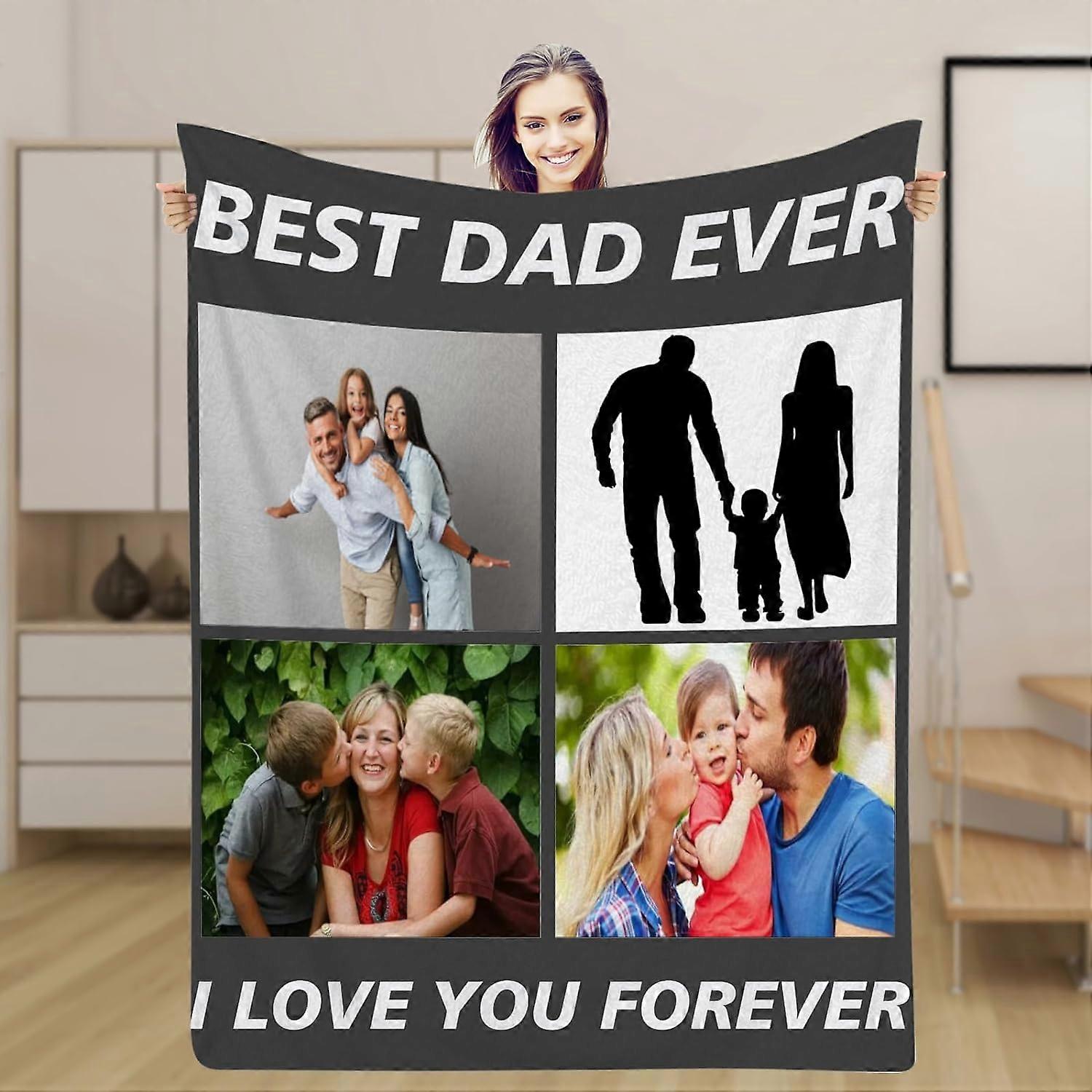Custom Blanket Customized Blankets with Photos Personalized Picture Blankets Customizable Blanket Throw with Picture Upload Customized Gift for Man Wo