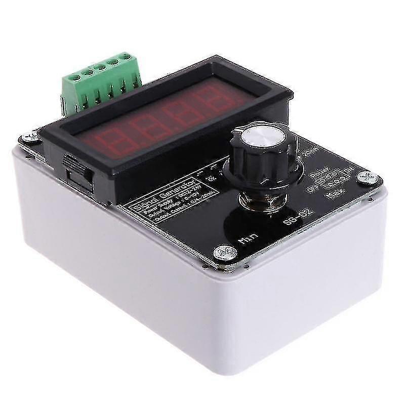 Adjustable Current Voltage Analog Simulator 0~20ma Signal Generator Dc 0~10v