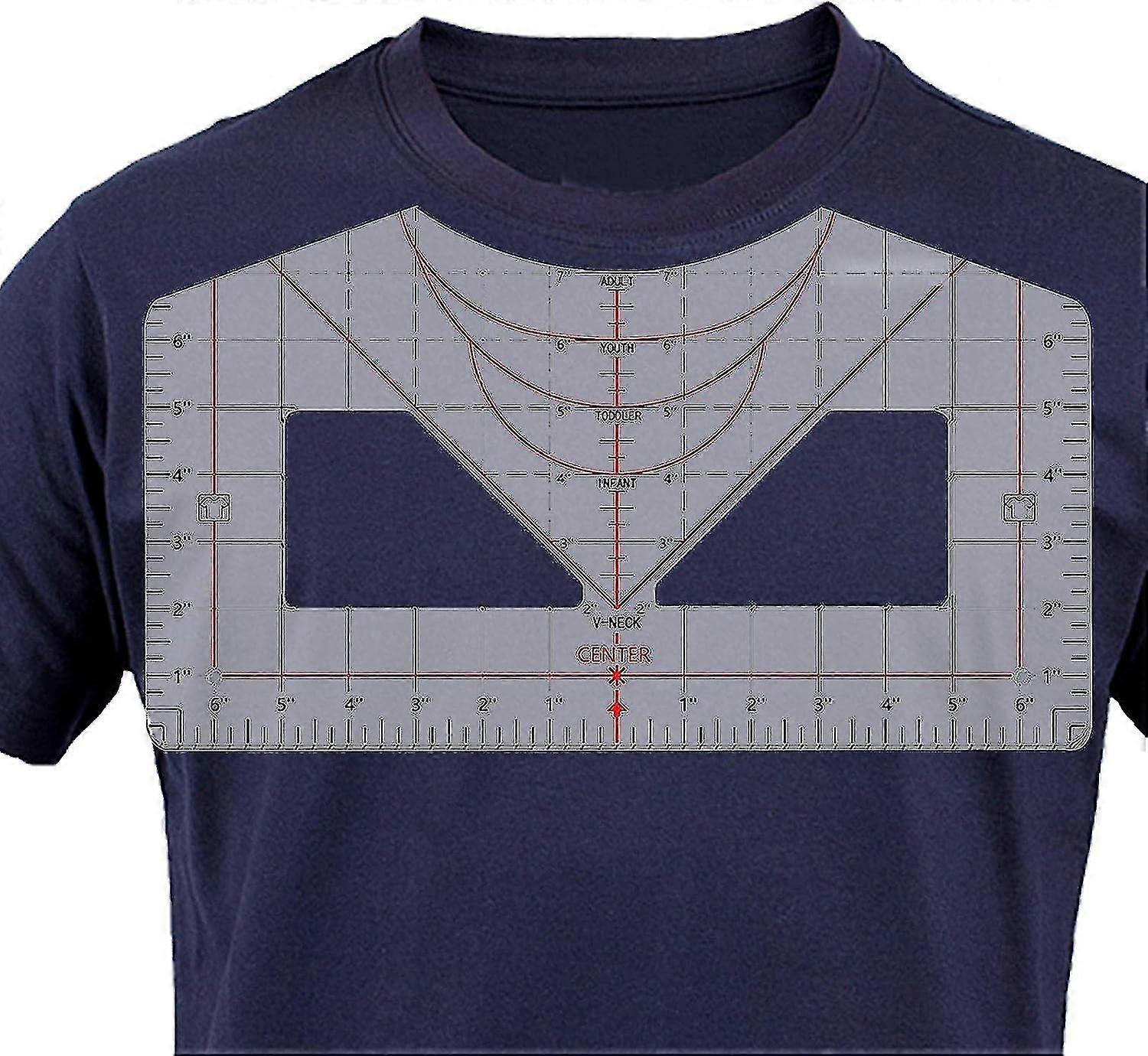 Tshirt Ruler Guide For Alignment,sewing Tool Cutting Ruler - Cutting Ruler For Drawing, Craft, Sewing Projects, And Diy, Quilting Supplies