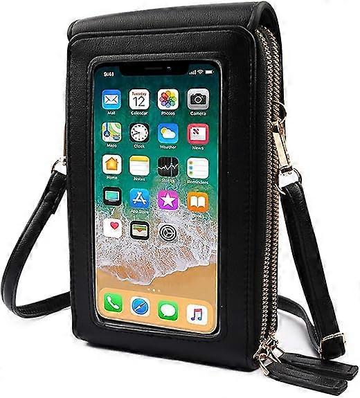 Women's Wallet Mobile Phone Shoulder Bag with Removable Strap