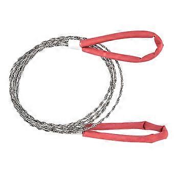 Hand Stainless Steel Rope Chain Saw Practical Portable Emergency Survival Gear String Wire for Outdoor Camping Hiking Travel Tools