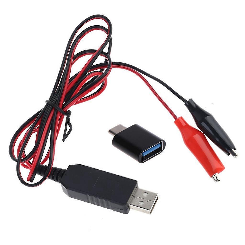 Replace AA/AAA/C/D Battery Eliminators Type C USB 5V to 3V Step-Down Converter Cable for Remote Control Toy LED Light