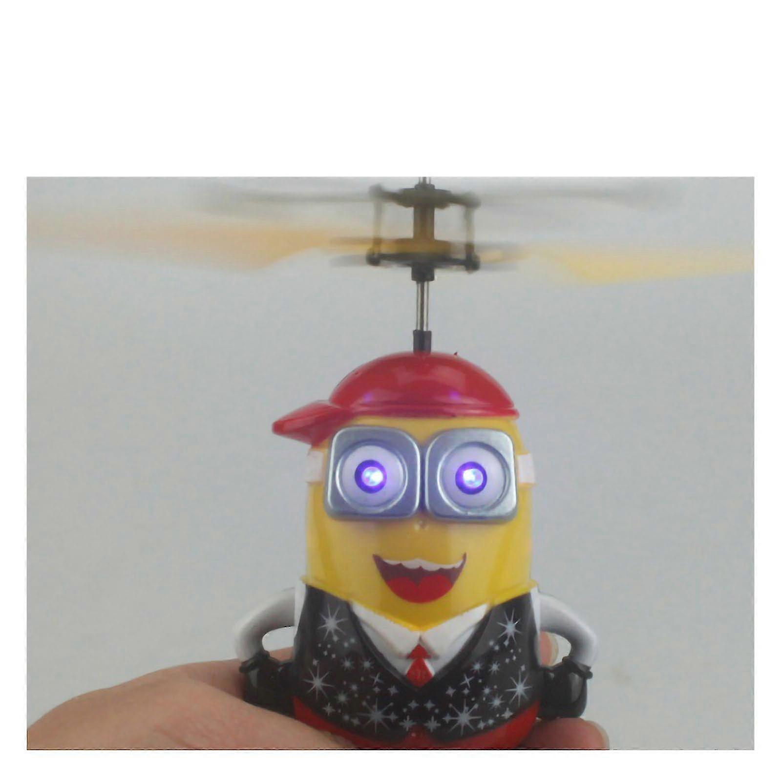 Remote Control Flying Machine Toy - Dual Mode Dazzling Lights Red Color