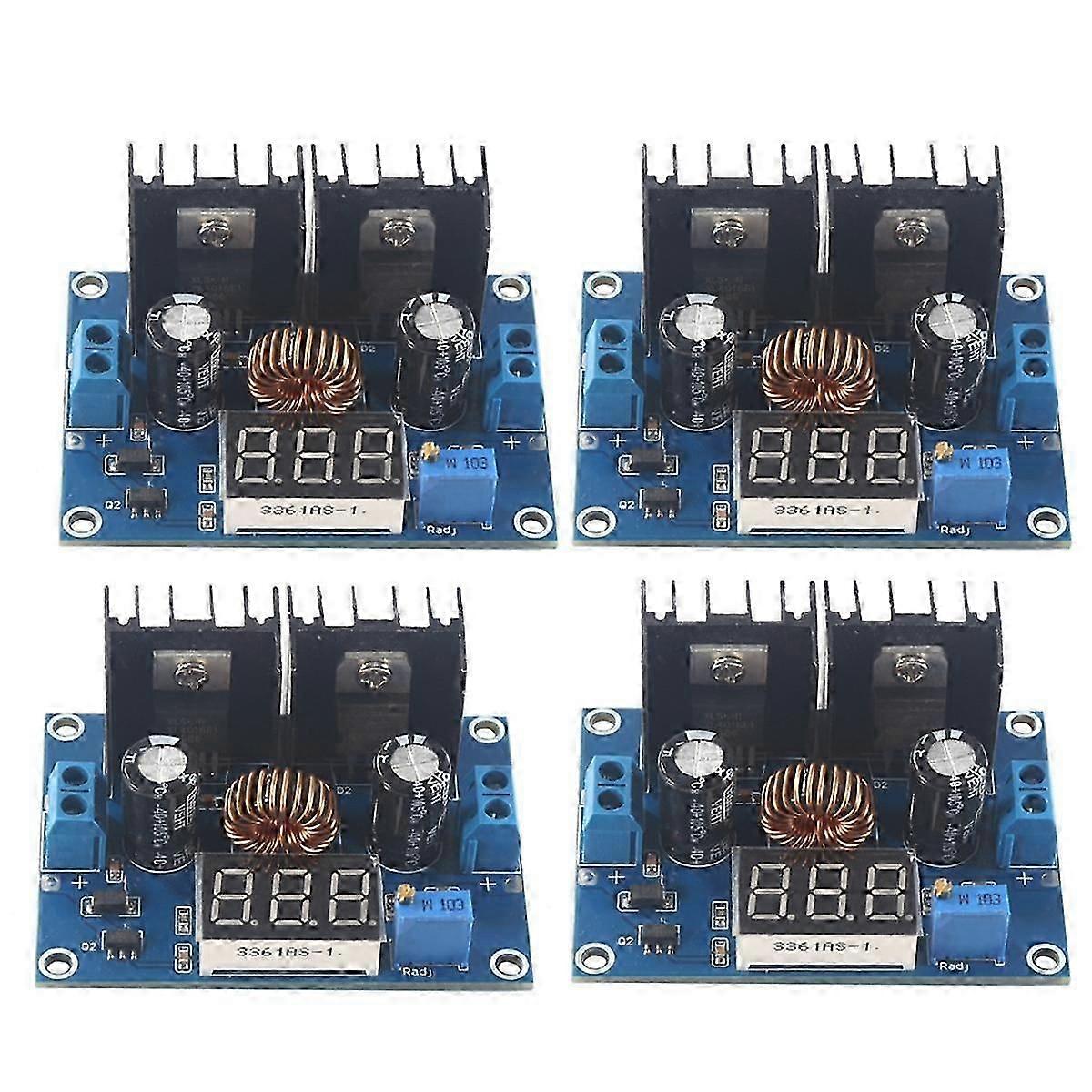 Xl4016e1 Dc Step-down Module With Adjustable Output 8a Dc-dc Regulator Board With Digital Display M