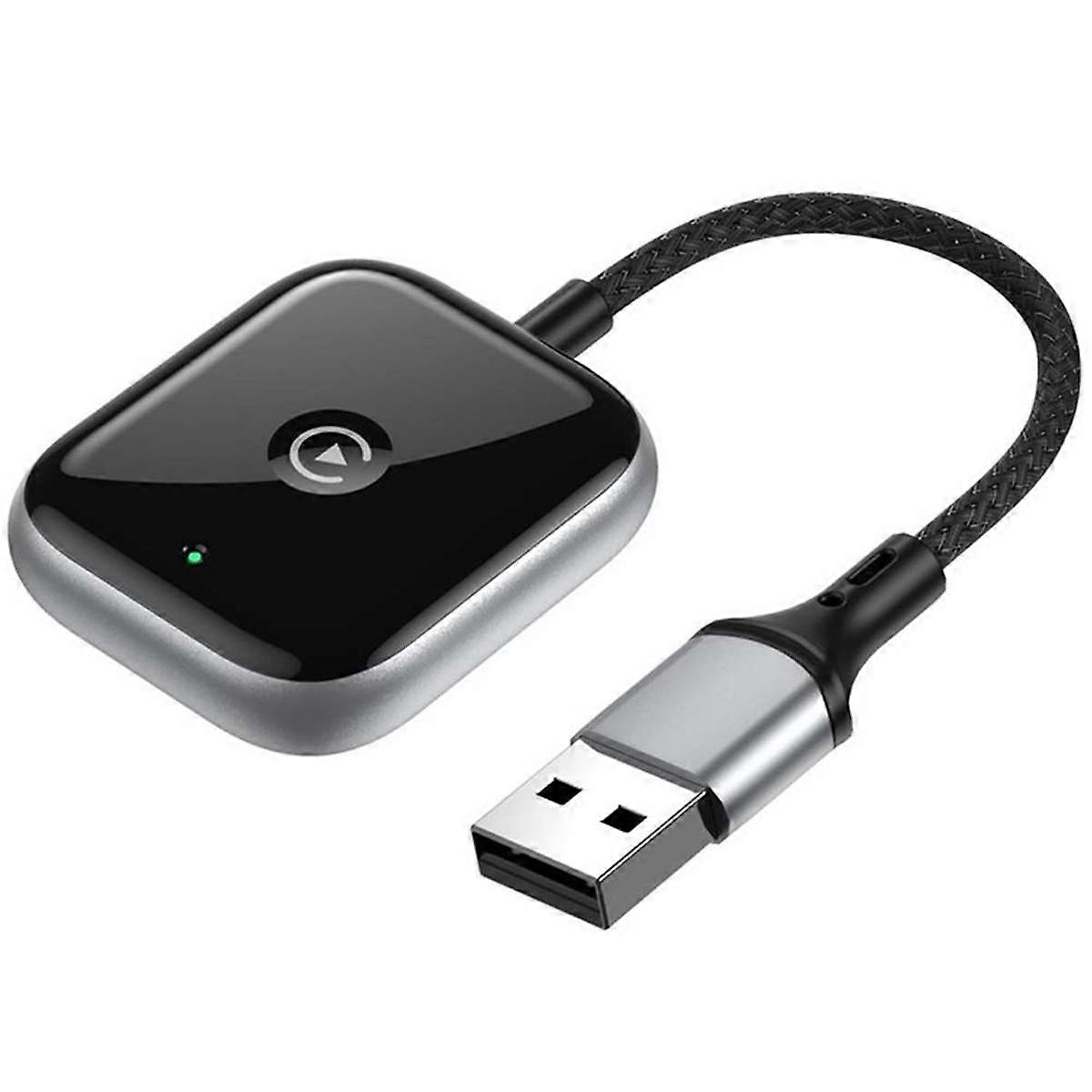 2 in 1 Wireless Carplay Adapter Wired to Wireless Adapter Car AI Box Plug & Play Mini Car Play Adap