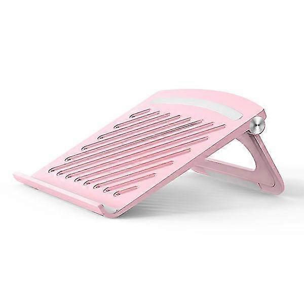 Portable Laptop Stand Riser Stand [Pink]