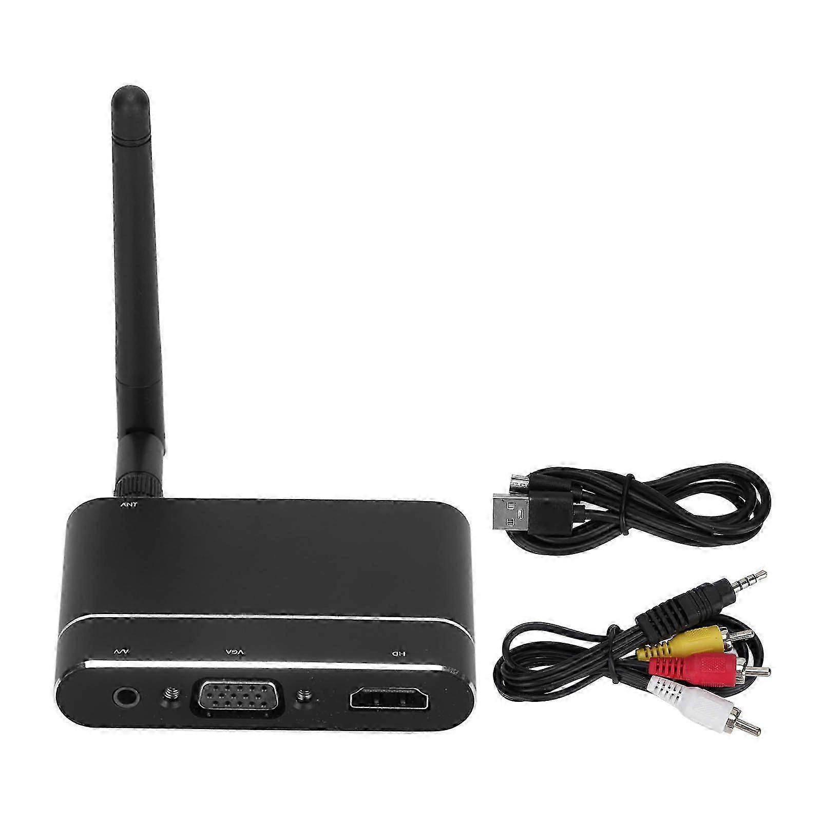 1080P Wireless HDMI Dongle with VGA and Audio Interface fast
