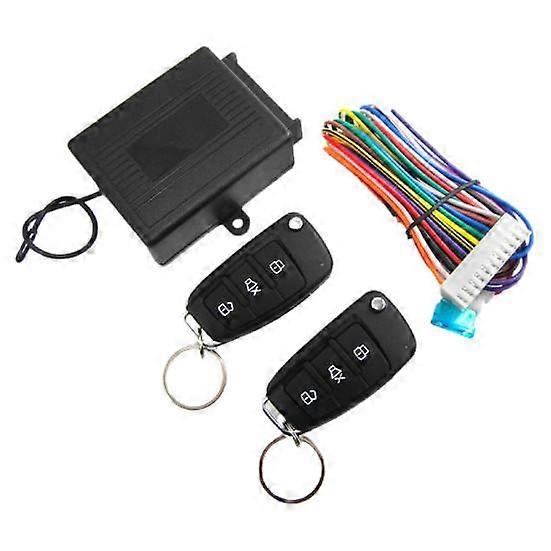 4Pcs/Set M602-8118 Auto Central Lock Foldable Remote Window Plastic Vehicle