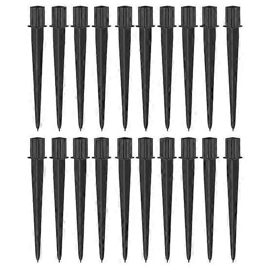 20Pcs Solar Lamp Replacement Stakes Pathway Lights Spikes High Strength Anti-Rust Easy to Install LED Solar Lights Replacement Stakes