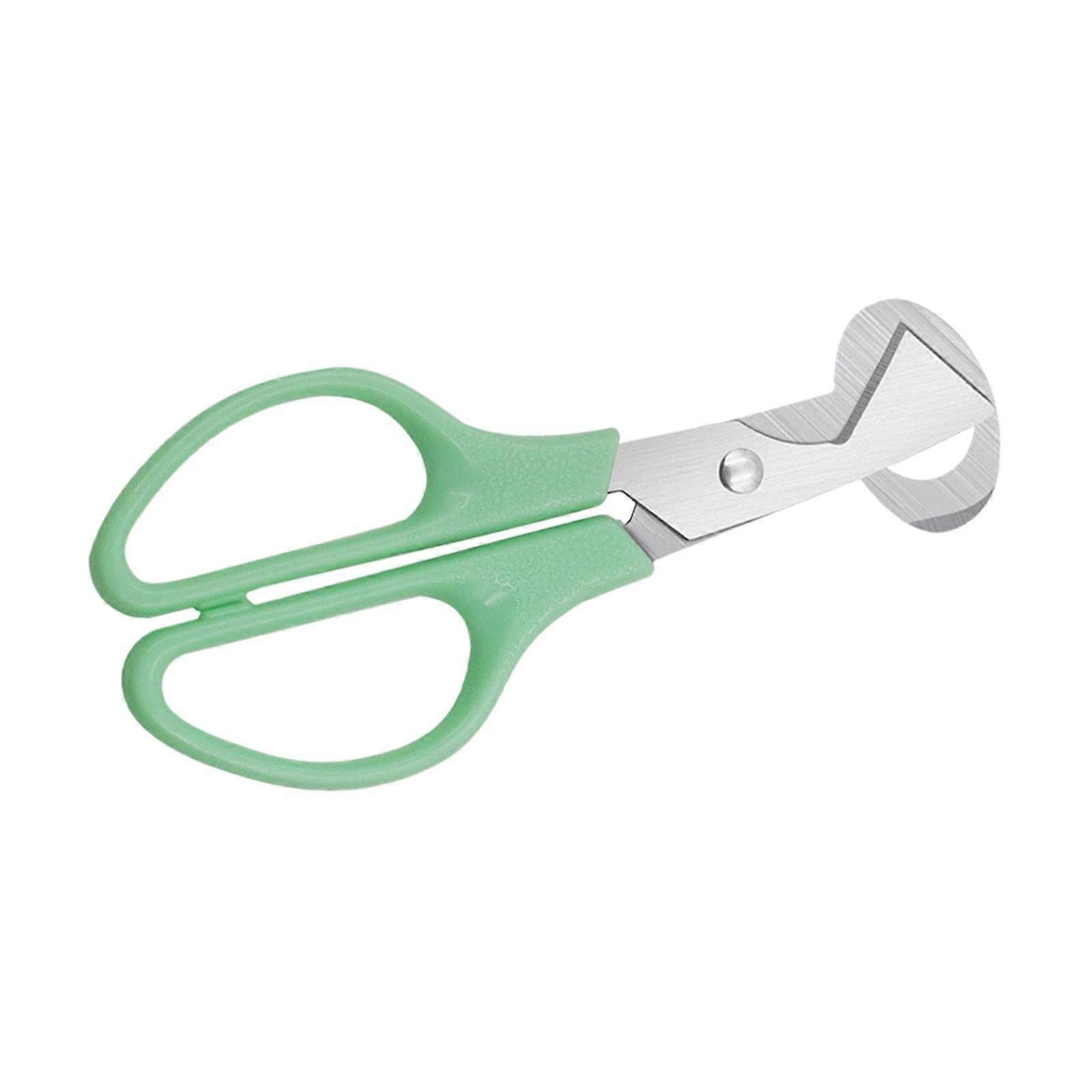 Stainless Steel Scissors Shell Cutter Opener with Ergonomic Handle for Kitchen Shellfish and Seafood Preparation