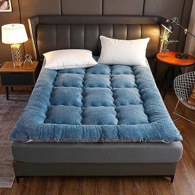 Fortykket madras Studerende Sovesal Tatami Foldbar Skridsikker Madras Hjem Skridsikkert gulv Liggeunderlag Soveværelse Tæppemåtte