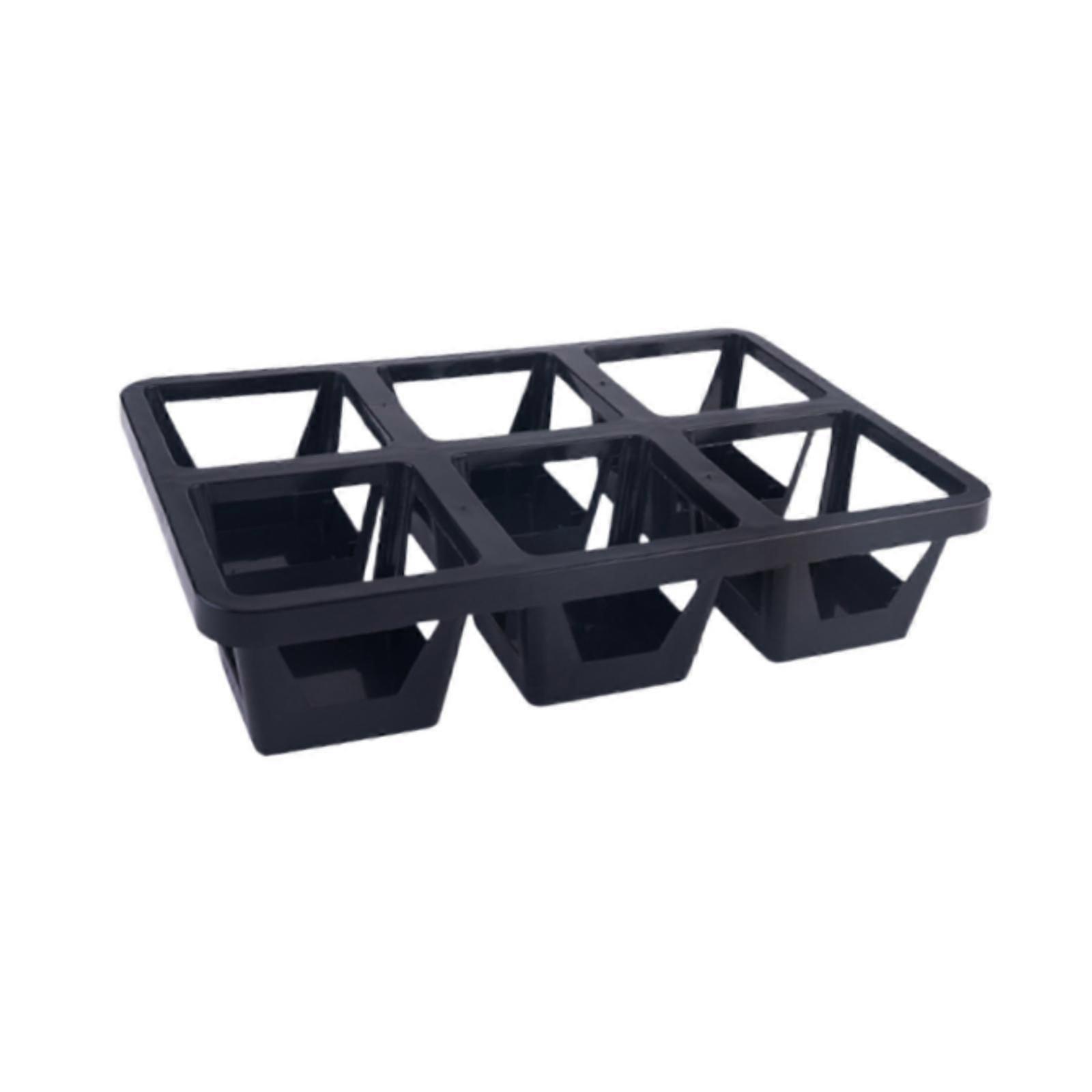 Nursery Pots Tray Transporting Strong Bearing Capacity Planting Planter Tray 6 Cell