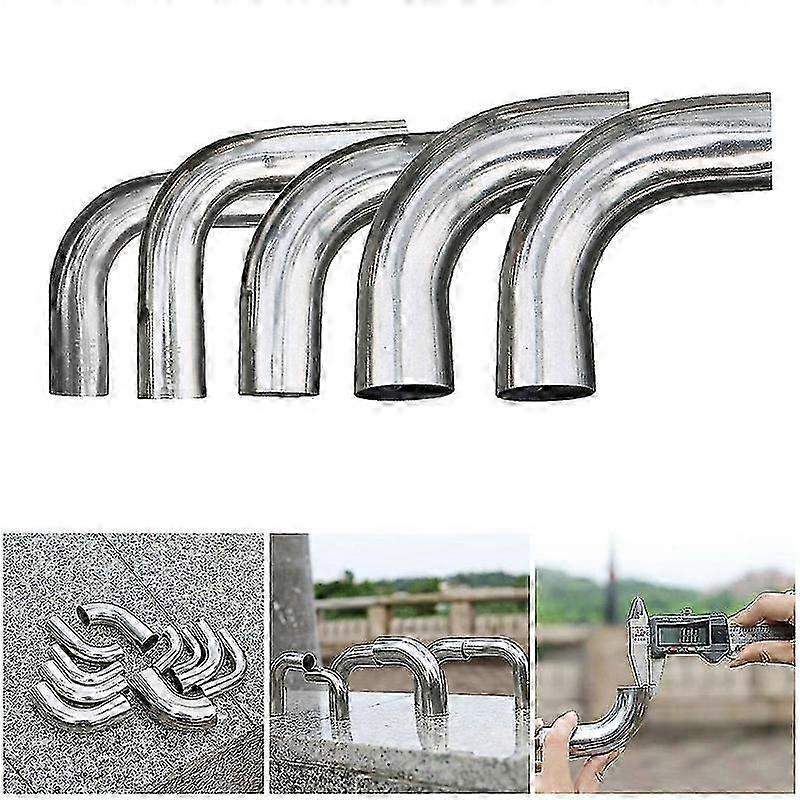 الفولاذ المقاوم للصدأ الكوع 90 درجة مغزل بيند 90 أنبوب مصقول الأنابيب DIY لأدوات البناء الملحقات بوريس