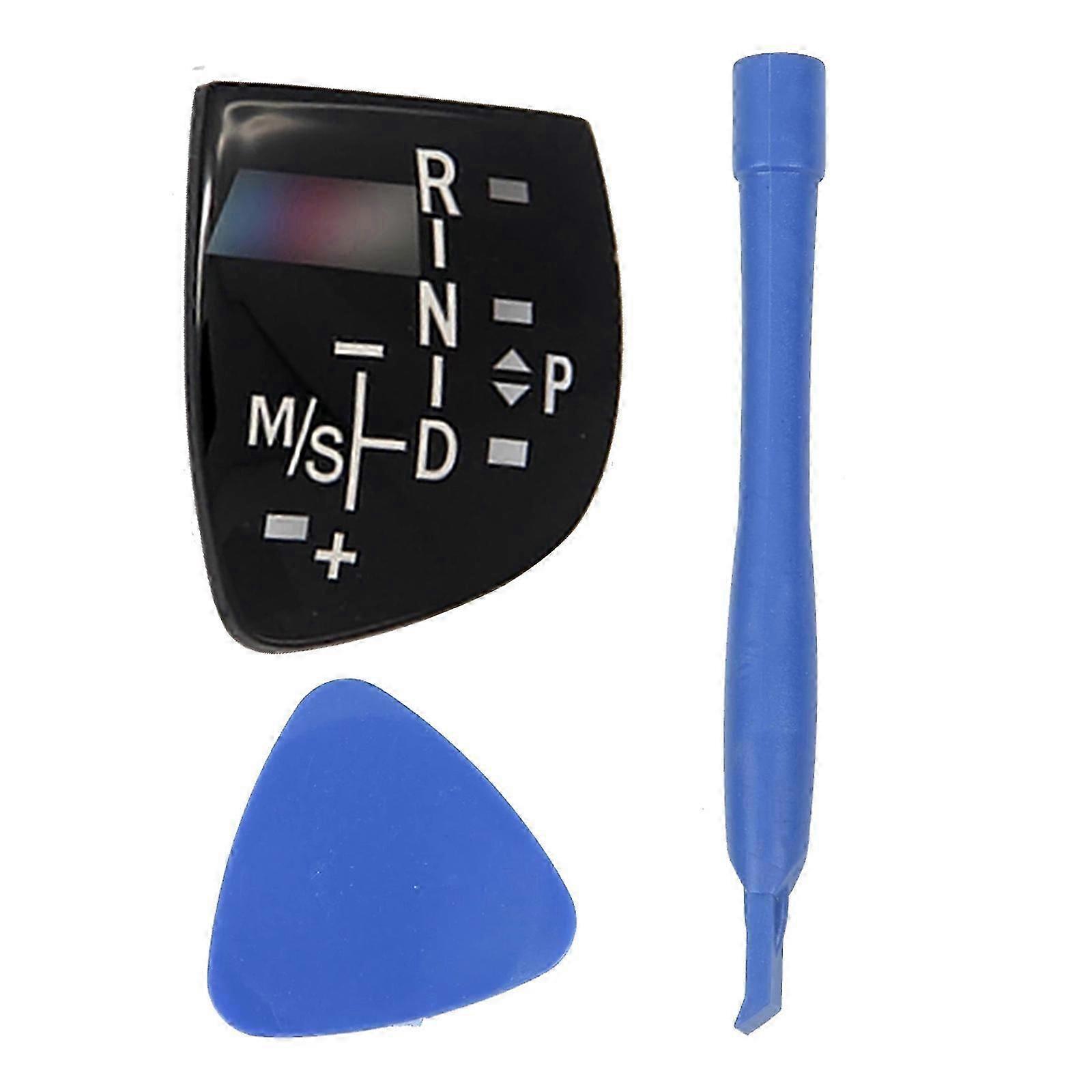Auto Car Shift Knob Panel Gear Button Cover Emblem M Performance Sticker For BMW X1 X3 X5 X6 M3 M5 F01 F10 F30 F35 F15 F16 F18-Long