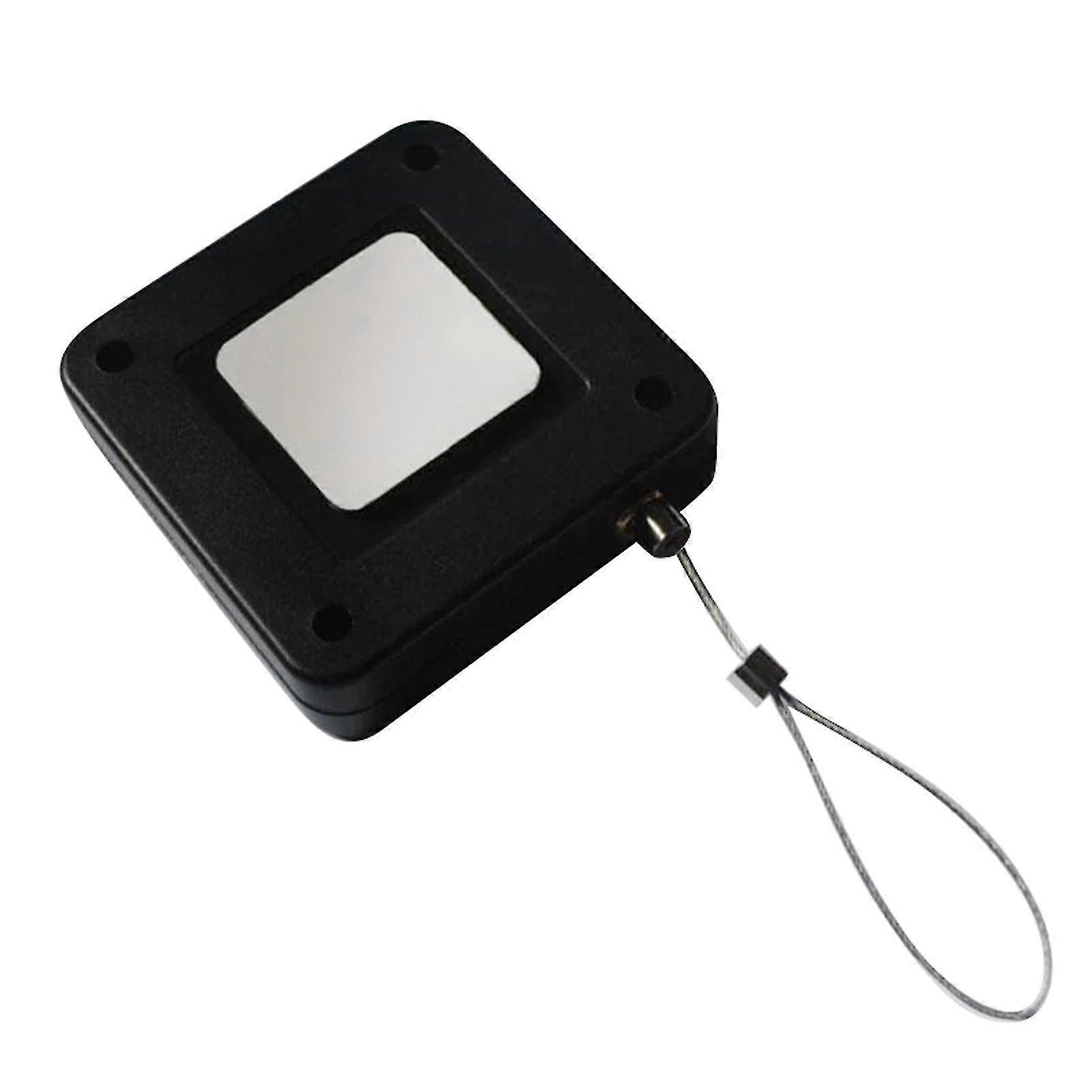 Ferme-porte automatique à tension 800g avec câble antivol (noir)