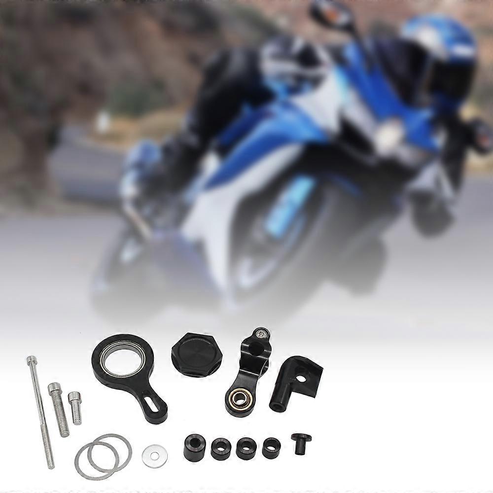 Motorcycle Steering Stabilizer Damper Mounting Bracket Kit Modification Accessories Replacement for 