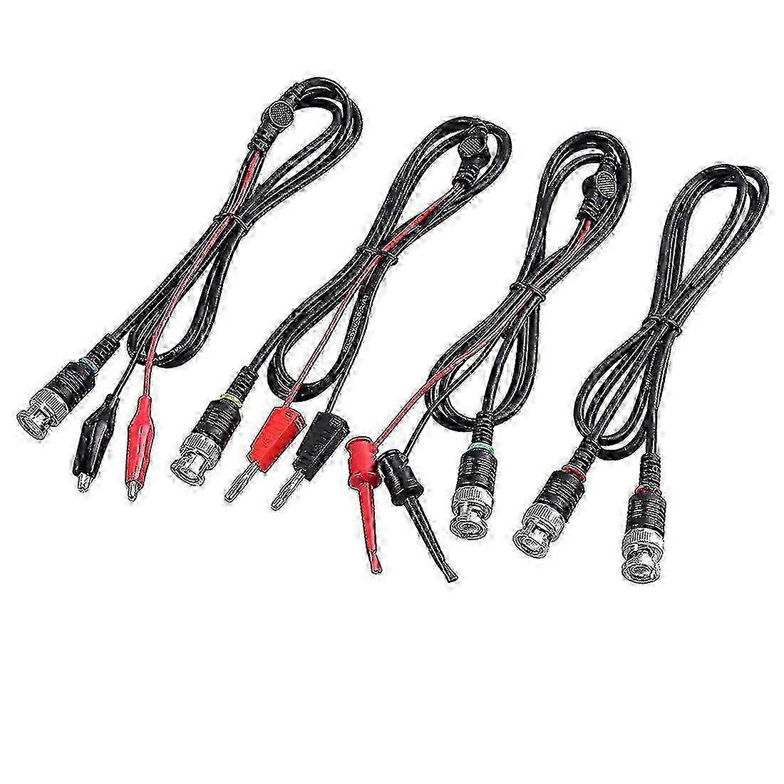 Universal Oscilloscope Probe with Accessories Kit 100MHz Oscilloscope Clip Probes with BNC to Minig
