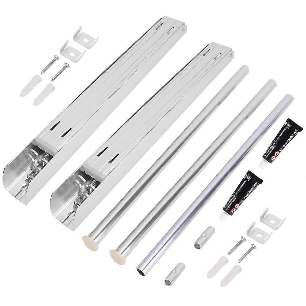 Another Space Aluminum Retractable Balcony Drying Rack, Space-Saving, Adjustable, Outdoor Clothes Drying Solution