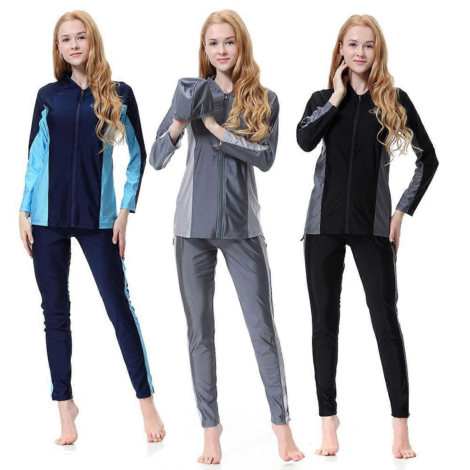 Costumi da bagno musulmani da donna pezzi copertura completa