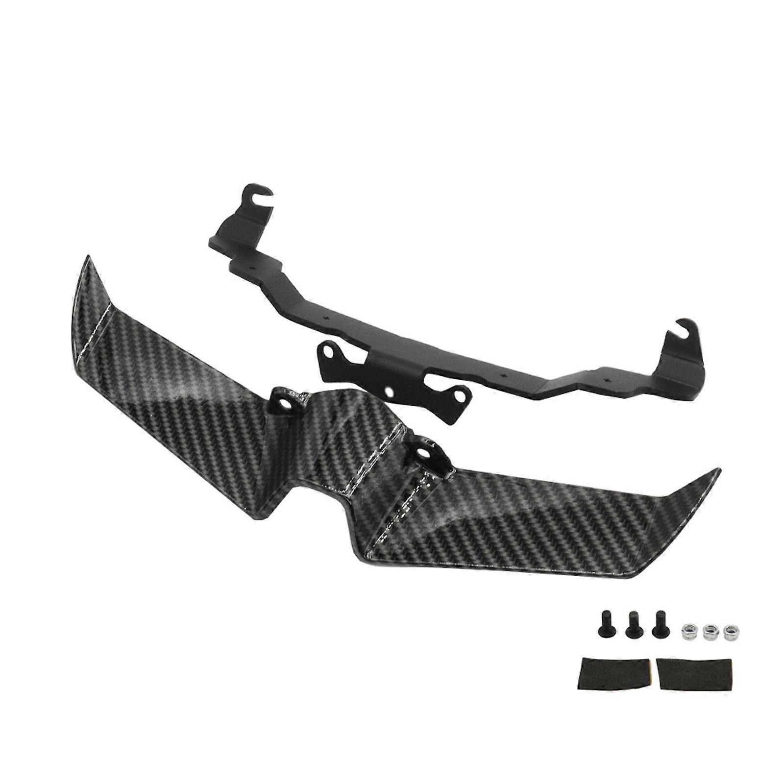 Motorcycle Front Fairing Cover Wind Resistance Reduction Motorcycle Modifications for Effortless Installation for MT10 carbon pattern