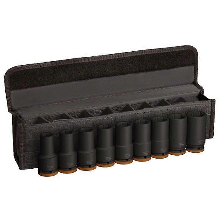 Pro Socket Set for Impact Wrenches, 3/4", Deep, 9 Pieces for Impact Sockets, 3/4", 9 Pieces.