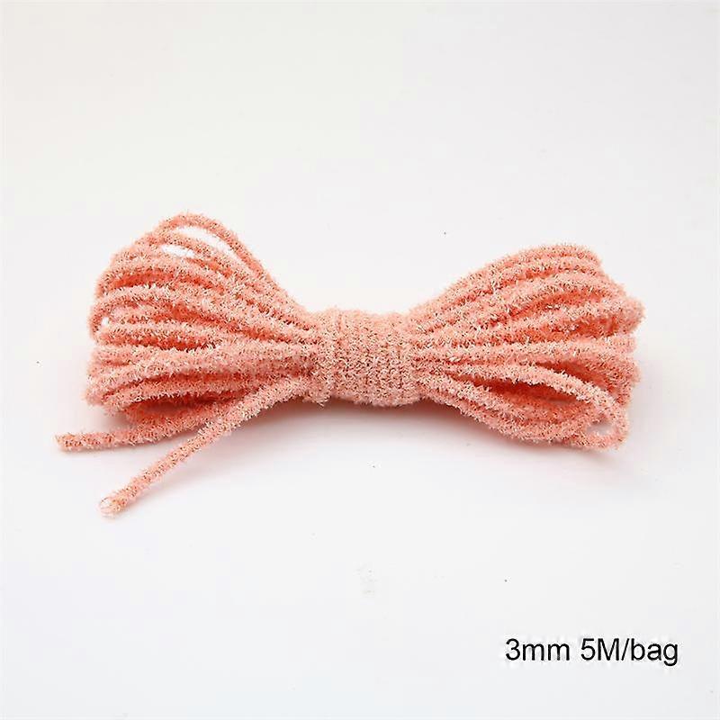 5Meter/bag DIY Handmade Small Wool Velvet Root Rubber Band Headrope Material