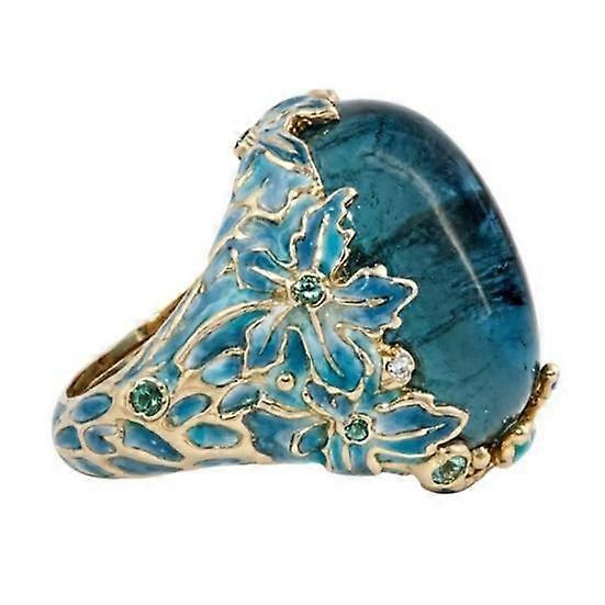 Bague Dame Délicate Rétro Eléments De Fleur Élégants