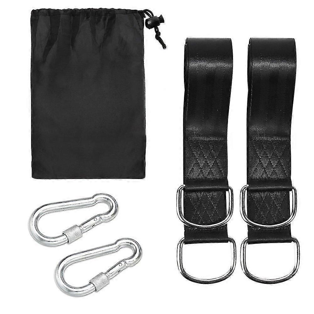 Hammock Fixing Kit, Ultra Durable Hammock Band with 2 Hooks, Hammock Fixing Clips