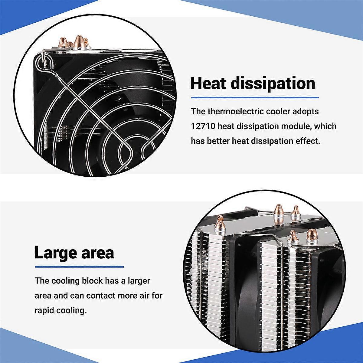 12V 120W Semiconductor Refrigeration Board Refrigerator