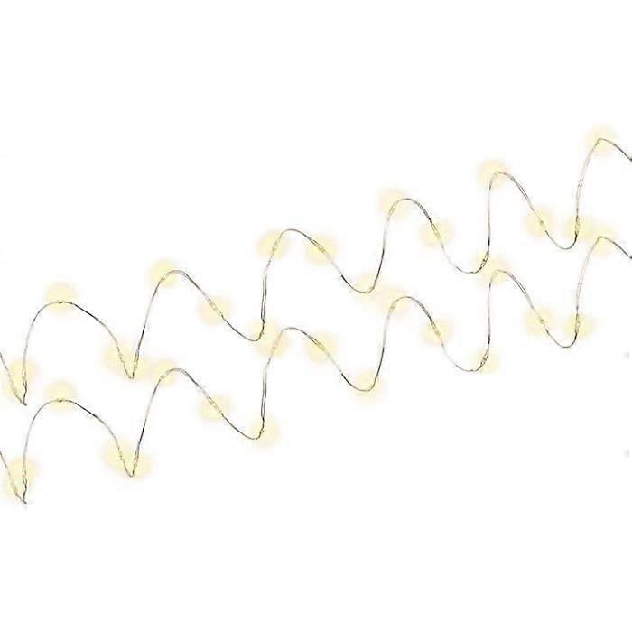 goobay 20pcs LED String Lights with Timer Warm White - 44590