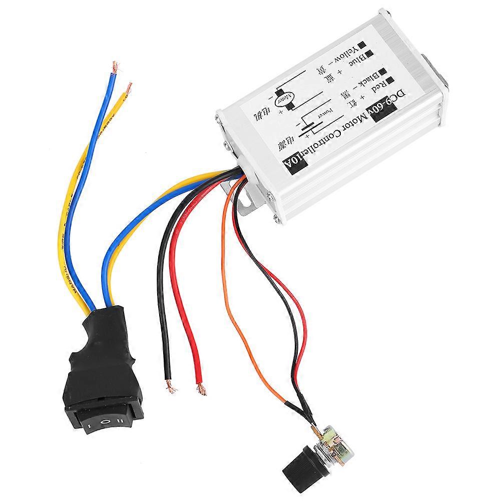 Forward/Reverse Speed Regulator PWM Stepless Motor Controller DC 9/12/24/36/48/60V CW/CCW