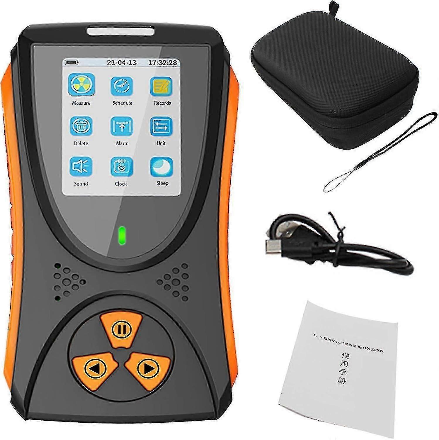 Geiger Counter With Lcd Display,nuclear Radiation Detector Dosimeter For Measurement,measurement Rec