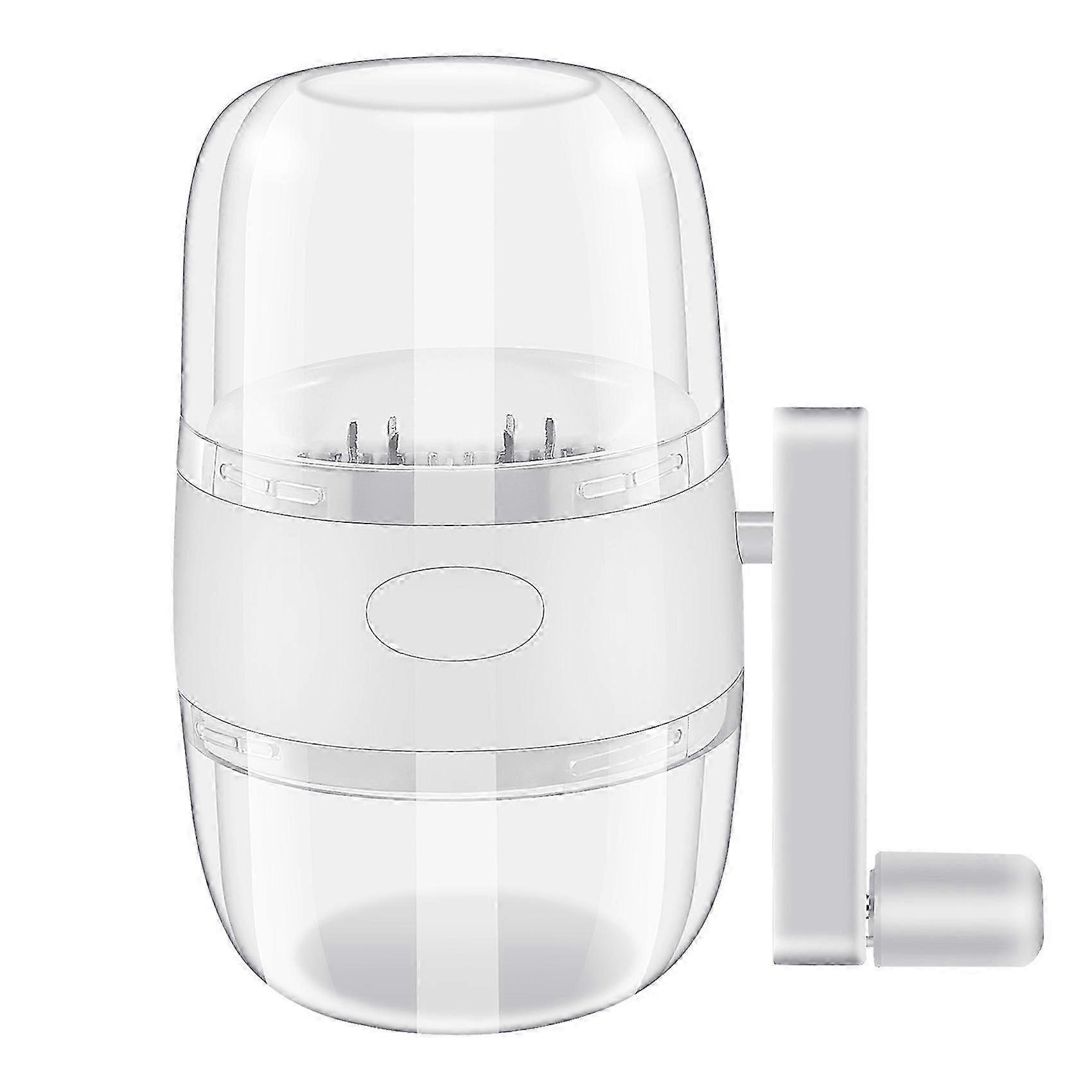 Manual Hand Crank Nut Chopper and Grinder for Walnut and Nut Toppings Multi-Function Kitchen Shredder