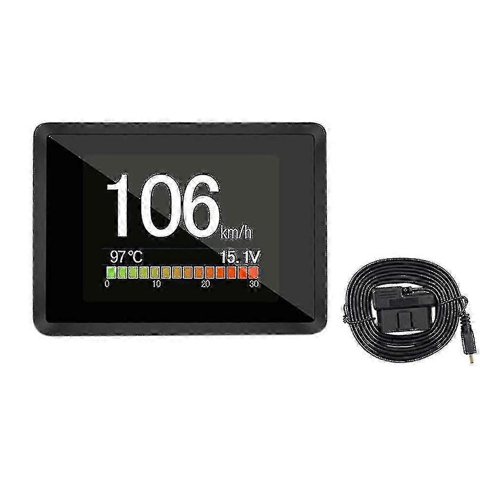 Car A203 OBD2 On-Board Digital Computer: Trip Display, Speed & Fuel Consumption Gauge