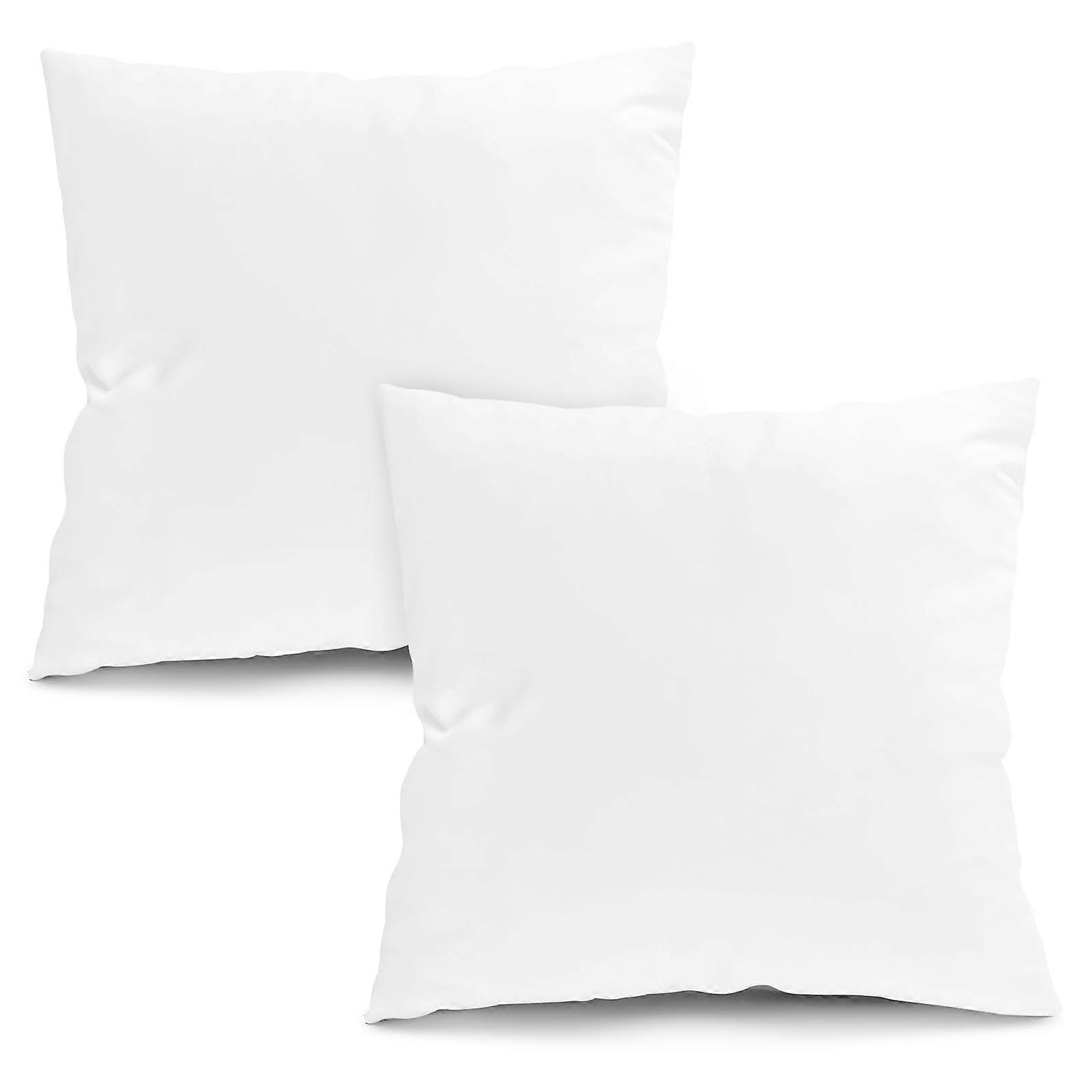 Pillow Inserts 24x24 Inches Set of 2 Soft Indoor Decorative Pillows for Bed and Couch, Ideal for Home Decor