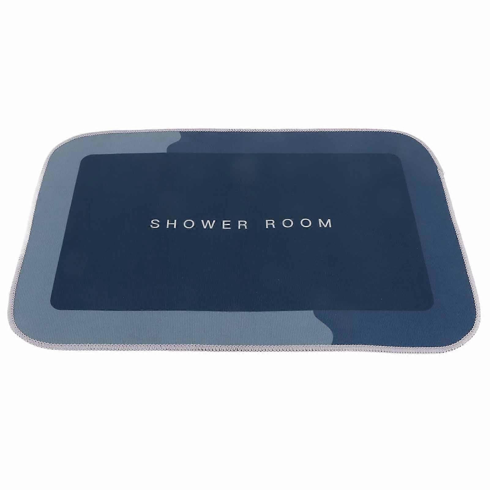 Badeværelsesmåtte Moderne Absorberende Hurtigtørrende Badeværelse Tæppe Indgangsdør Antislip Måtte