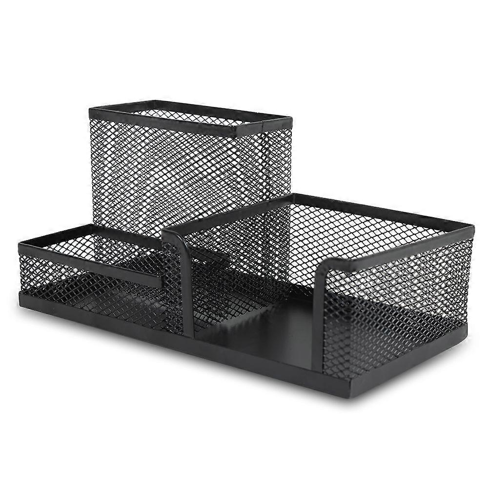 Metal Iron Mesh Multi-function Business Office Combination Pen Holder