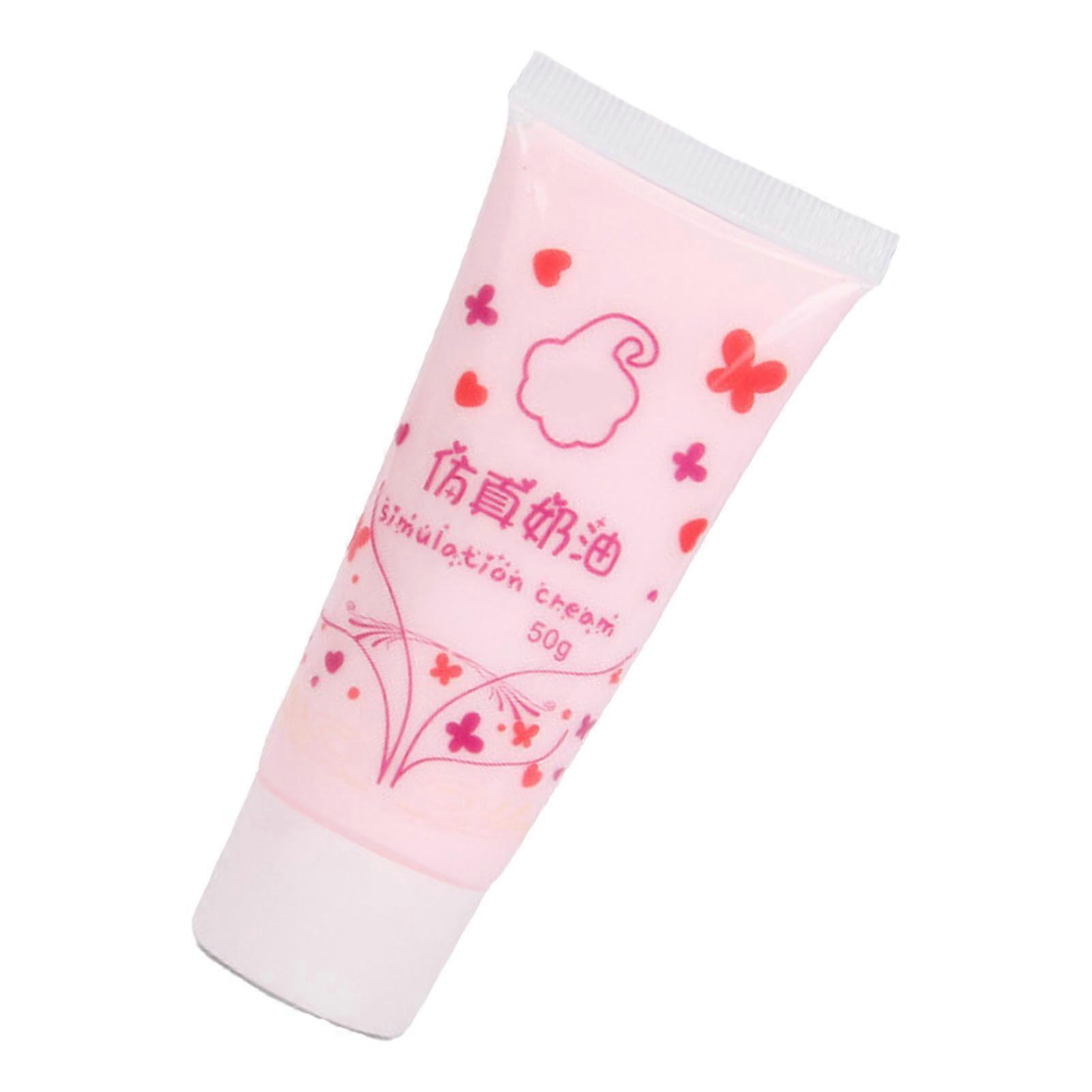 Simulation Fake Whipped Cream Glue 50ml Adhesive Fake Whipped Cake Cream for Phone Case F
