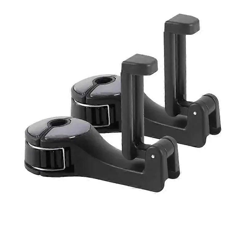 Universal Car Phone Holder, 2 Pack, Backseat Mounted with Hook and Loop, Creative Buckle Style, Multi-Functional