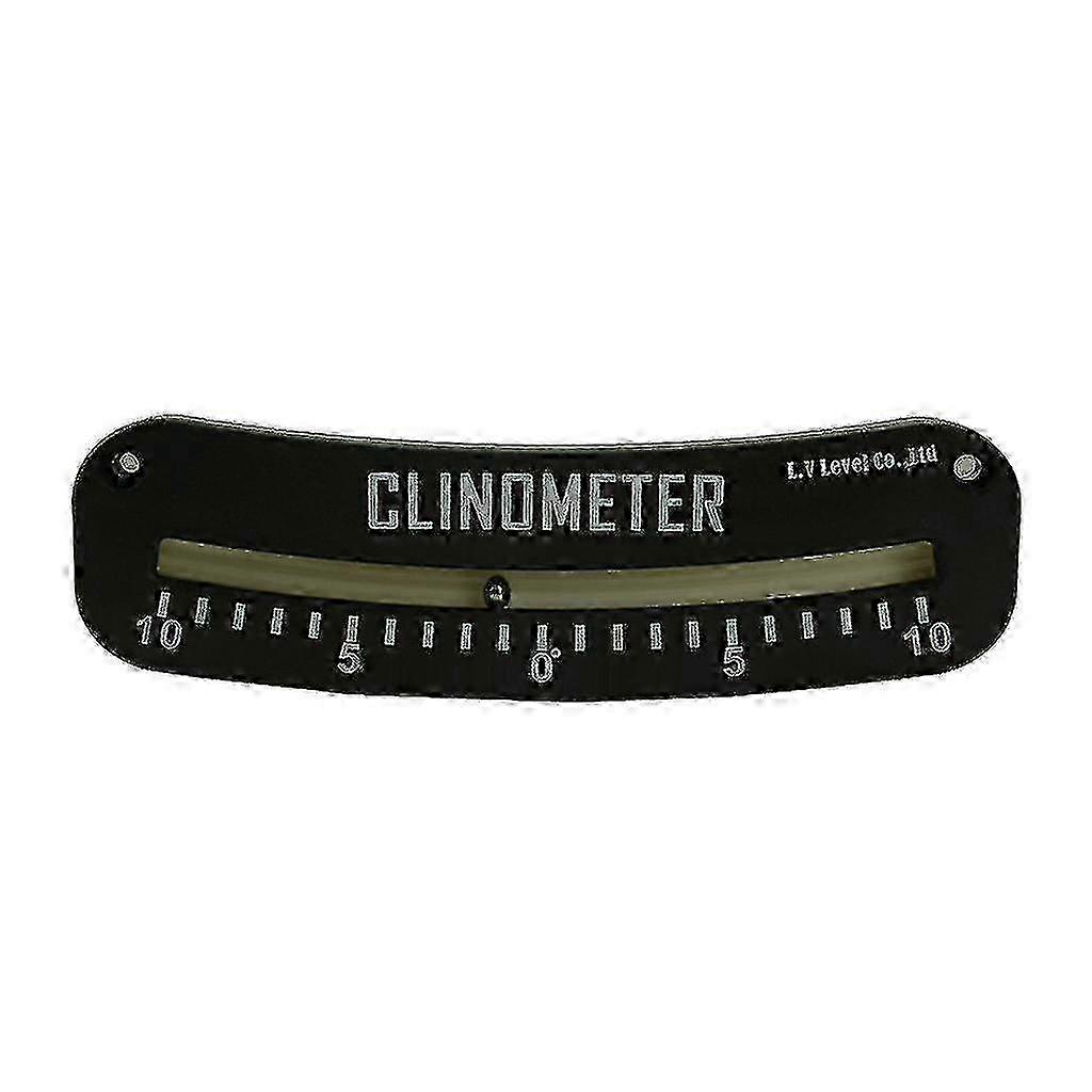 10 Inclinometer - Marine Grade Shatter-proof Angle Indicator