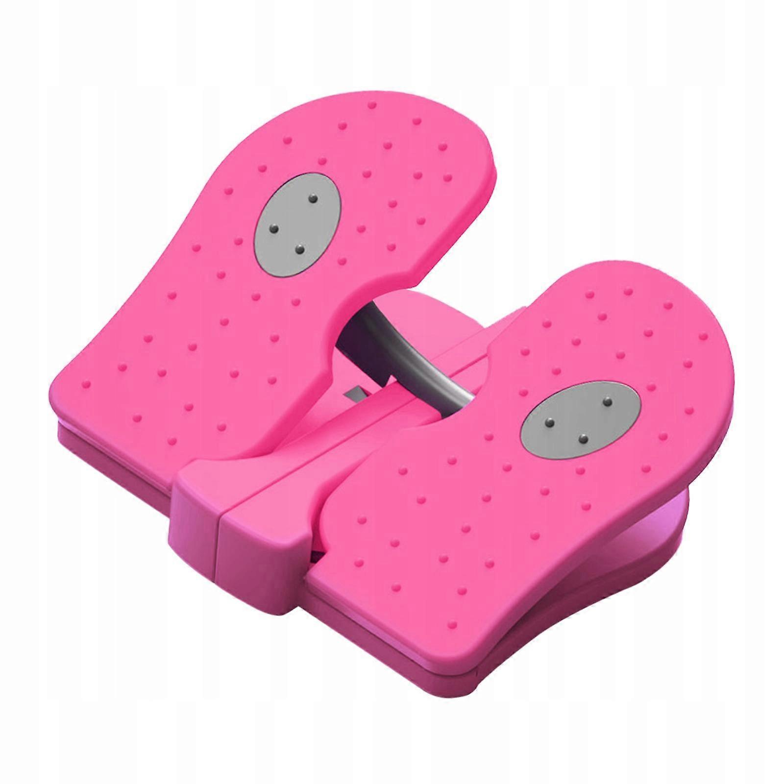 Mimi Foot Stepper Machine Foldable Mini Stepper For Exercise Stair Rose Red