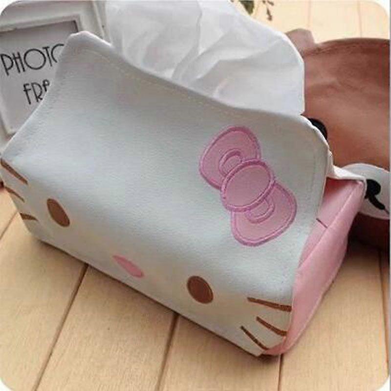 Facial tissue holders cute pu tissue bag