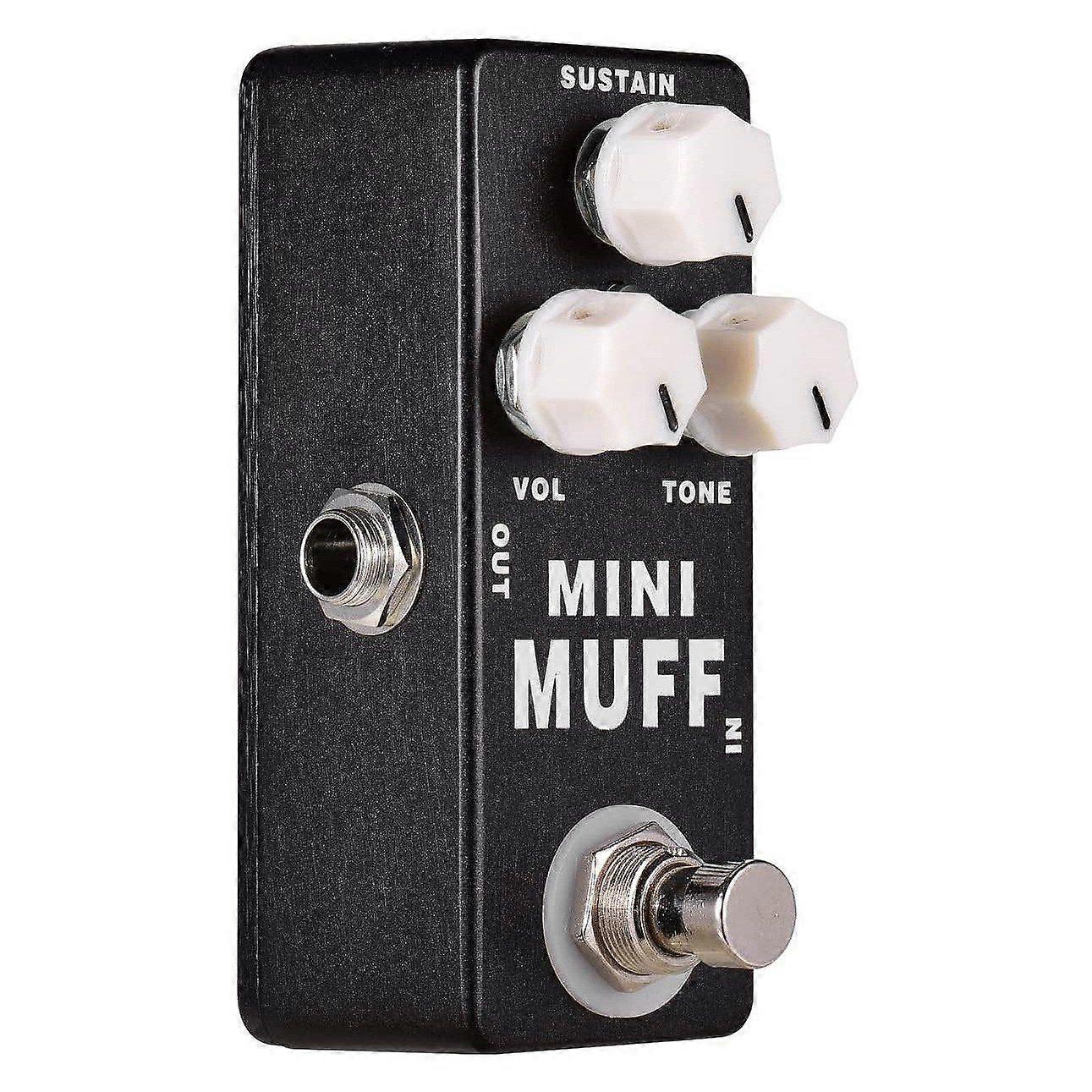 Mini Muff Fuzz Distortion Elgitarr Effektpedal