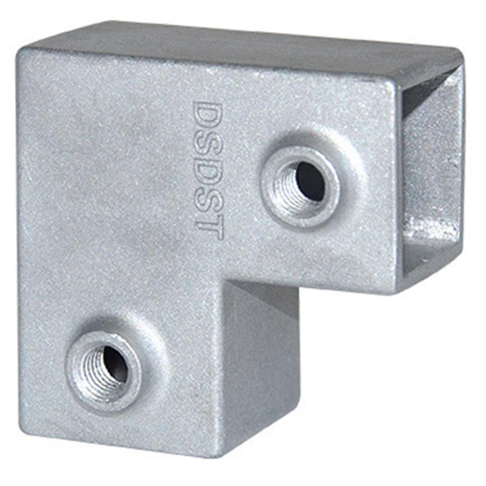 Square Fitting Pipe Connector Fitting Square Tube Clamp Elbow Connectors