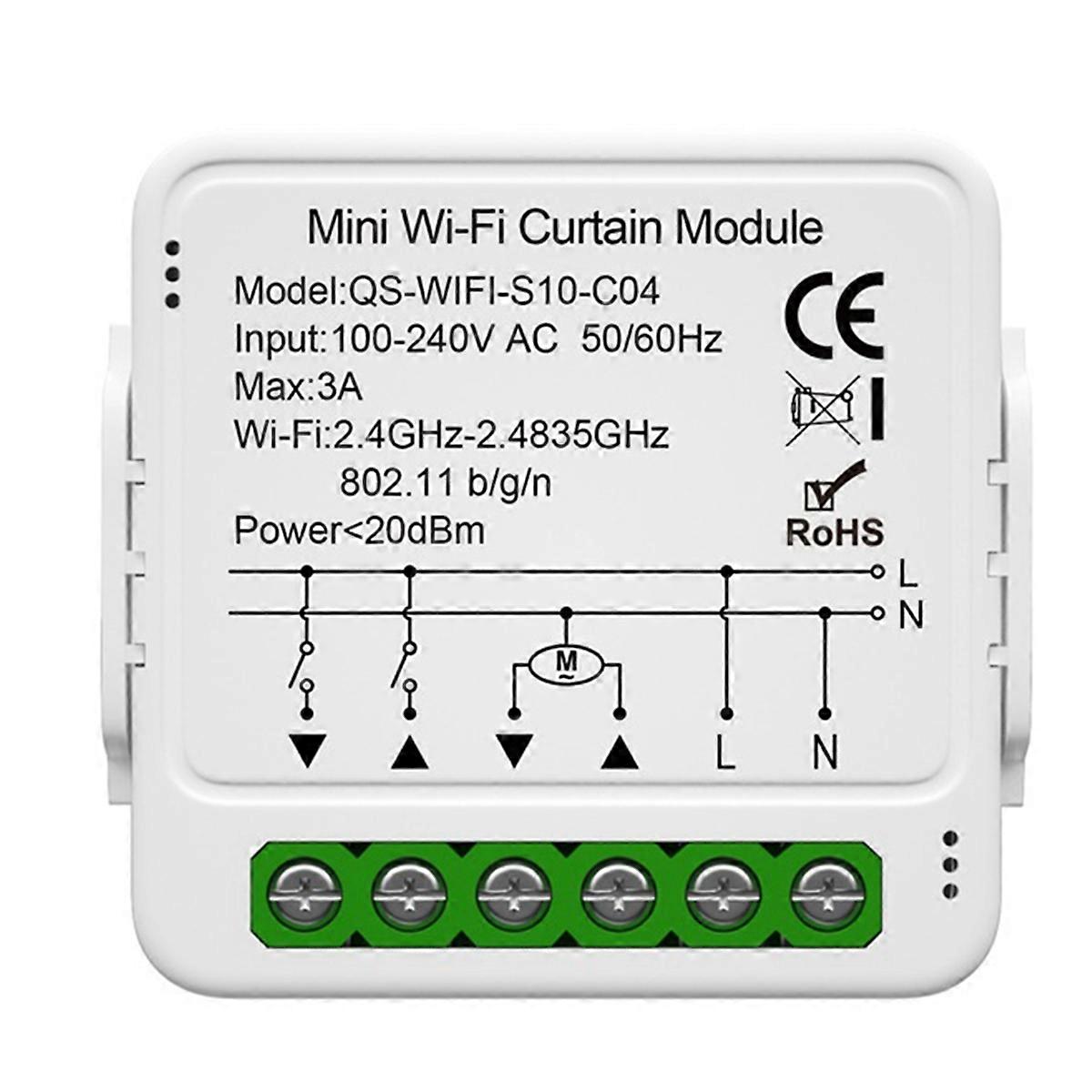 Tuya Smart WiFi Curtain Switch Module